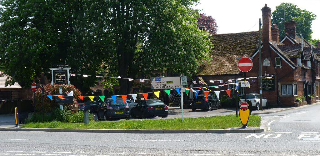 The Crown and Horns Public House in East Ilsley